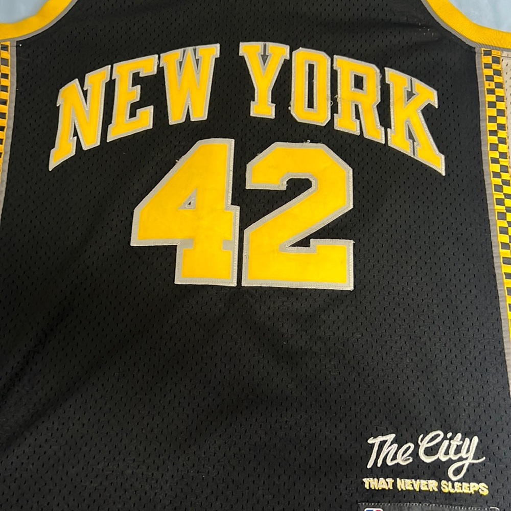 David Lee New York Knicks Taxi Jersey LIMITED EDITION